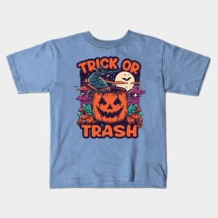 Trick-or-Trash Kids T-Shirt